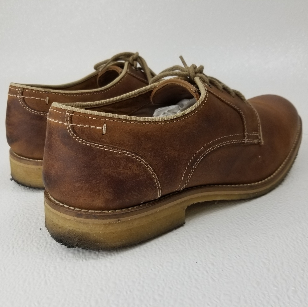 J & M Johnston and Murphy Men's Nubuck Leather Dress Shoes Footwear Sz 10 M - Picture 3 of 6